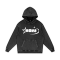 Snow Washed Loose Cotton Hoodie